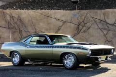 Joy and Mark Curans FF4 Light Green Metallic AAR Cuda