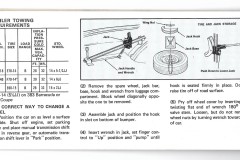 1970 Barracuda owners manual jack instruction page.